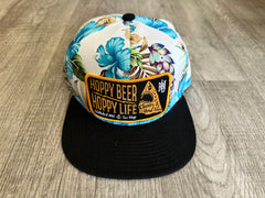 Aloha Mr Beer Floral Snapback Beer Hat